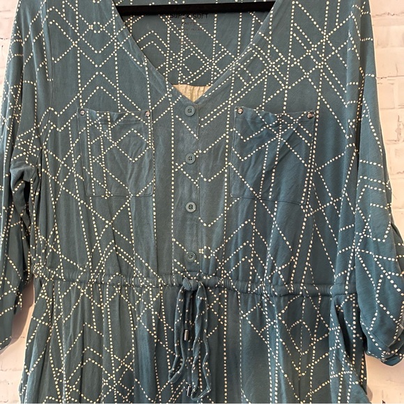 Torrid Super Soft Knits Geometric Dress - Picture 2 of 6